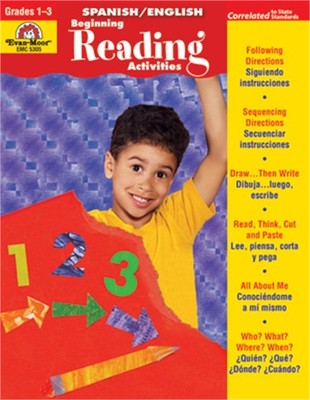 English / Spanish Beginning Reading Activities, Grades 1-3