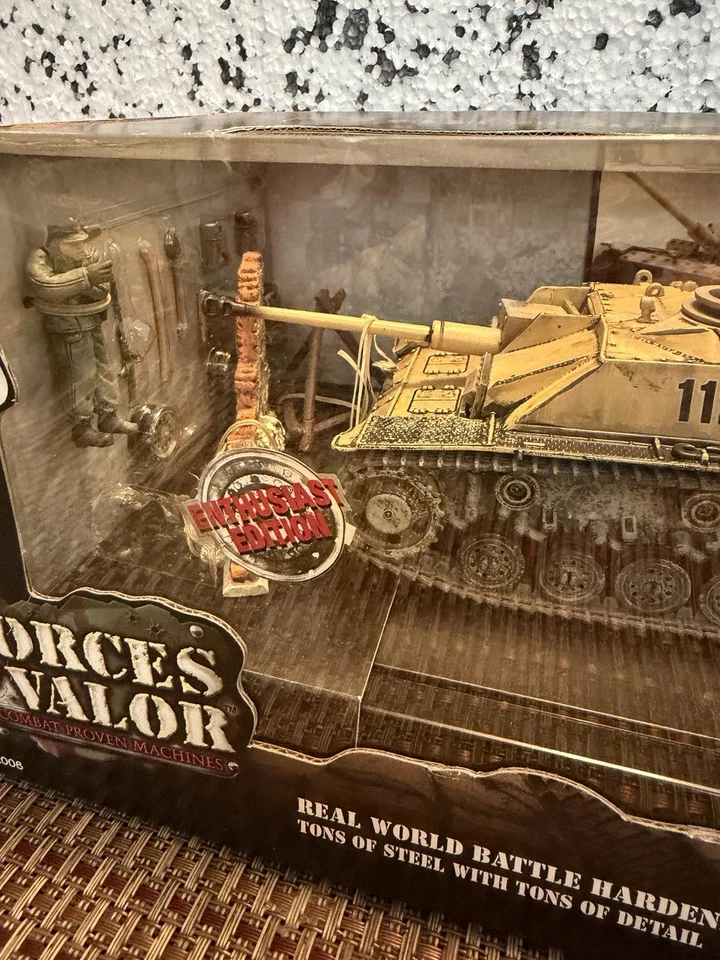 Tanque 81006 Fuerzas del Valor Alemán Sturmgeschutz III Ausf G Italia 1944 Foto 2 de 4