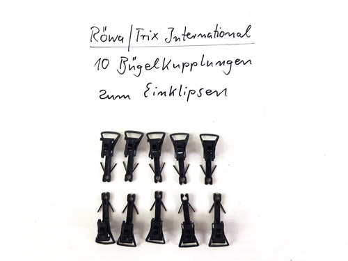 TRIX INTERNATIONAL / RÖWA 10 Spreizfederkupplungen Art.Nr.6661, Spur H0 | Condition: Gebraucht