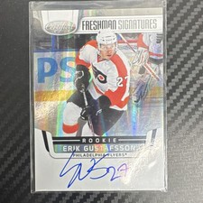 2011-12 Panini Certified Freshman Signatures Erik Gustafsson Flyers Auto #195 (…