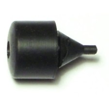 1/2" x 0.4" Black Rubber GM Car Door Bumpers (6 pcs.)