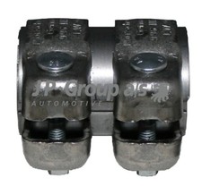 Klemmstück Abgasanlage DANSK JP GROUP 1621400500 Edelstahl für PORSCHE BOXSTER