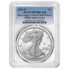2026-W $1 1-oz Proof American Silver Eagle PCGS PR70DCAM Blue Label