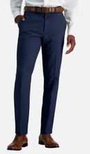 Kenneth Cole Reaction Techni-Cole Suit Separate Pants Dark Blue 30W x 32L 