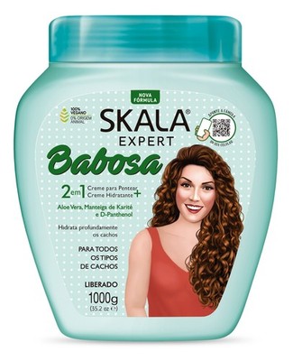 Skala - Expert - Creme 2 em 1 Babosa 1Kg - Aloe Vera 2 in 1 Cream 35.27 Fl Oz