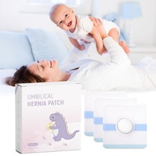 Baby Belly Navel Patches Belly Button Shaper with Cotton Pads Baby Umbilical ...