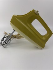 Vintage Dormeyer 3 Speed Hand Mixer Almond Te...