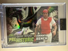 2024 Wild Card Baseball JOHNNY BENCH Dino-Might Prehistoric 12/18 Reds