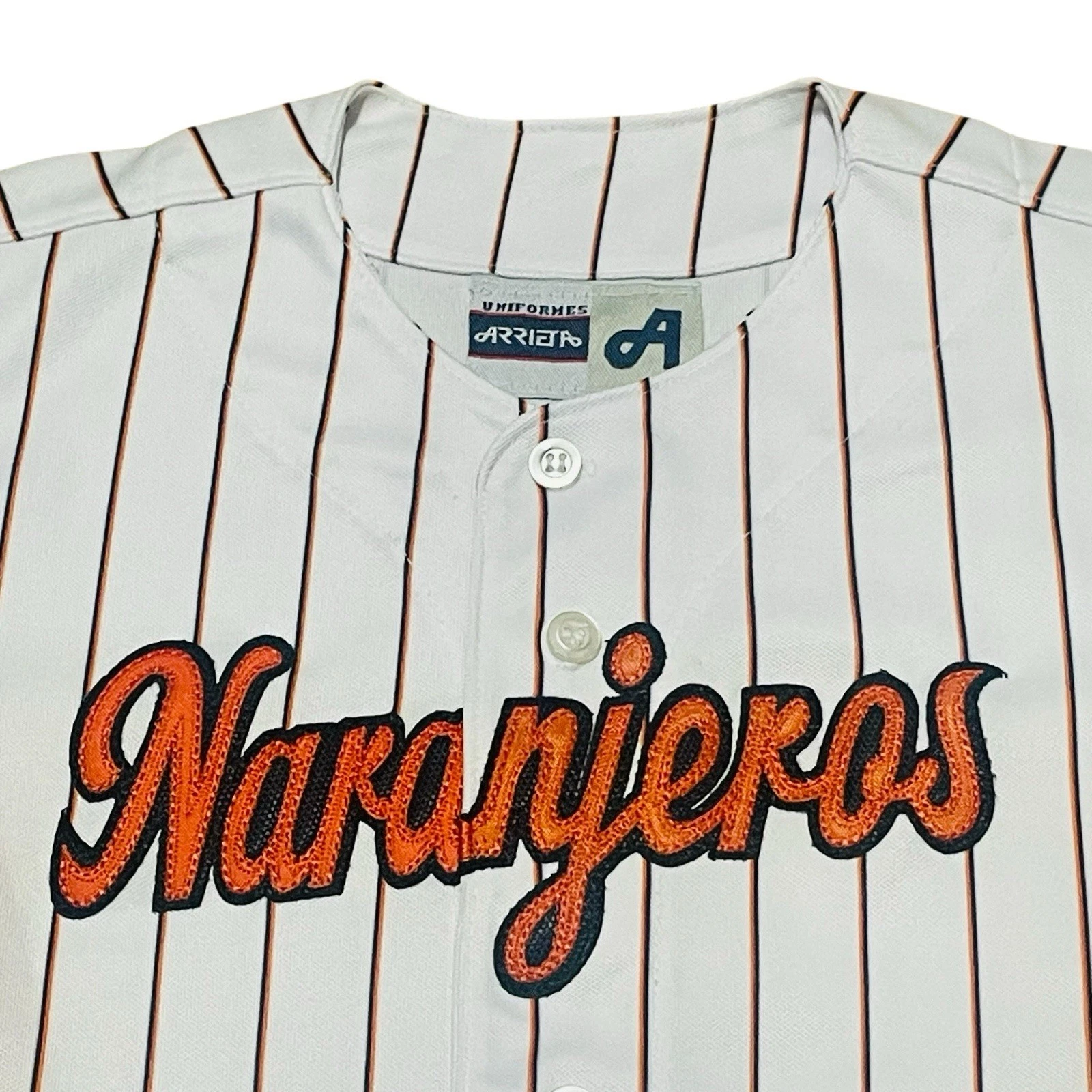 Naranjeros de Hermosillo Kids Baseball Jersey Size 6 Made in Mexico - thumbnail 3