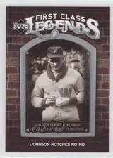 2006 Upper Deck First Class Legends Walter Johnson #FCL-94 HOF