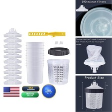 Aflybltol Disposable Paint Sprayer Mixing Cup Automotive Paint Gun Hvlp Paint