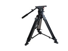 Sachtler Video 20 S1 100mm Head Miller CF Tripod  Feet  Mid Spreader