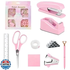 Office Supplies,Desk Accessories,Tape Holder,Stapler,Scissor,Stap