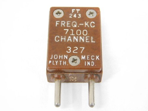 7100 7.100MHz 40-Meter Vintage FT-243 Radio Crystal (several available)