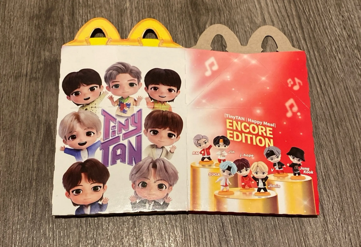 McDonald's Tinytan x BTS Encore Throwback 2025 Happy Meal Toy +
