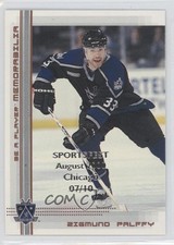 2000 ITG Be A Player Memorabilia SportsFest Chicago 7/10 Ziggy Palffy #184 0a1