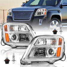 Headlight Assembly for 2010-2015 Terrain Halogen OE Style SUV Pair