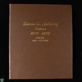 Dansco Album 8180 Susan B Anthony Dollars 2 Pages Made in the USA USED