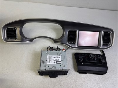2011-2014 Dodge Charger Radio Navigation Screen W/ Bezel, Climate, and CD Player
