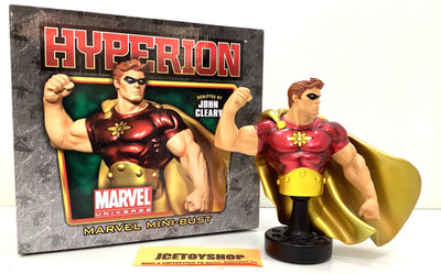 2009 MARVEL BOWEN DESIGNS MINI-BUST HYPERION JOHN CLEARY 79/500 MIB