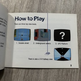 Fester's Quest SOLO MANUALE (Nintendo, NES 1989)