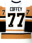 Paul Coffey Signed Pittsburgh Penguins Hockey Jersey JSA COA HOF Auto XL