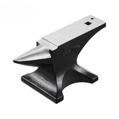 Single Horn Anvil Cast Steel Anvil High Hardness Rugged Round Horn Anvil Tool
