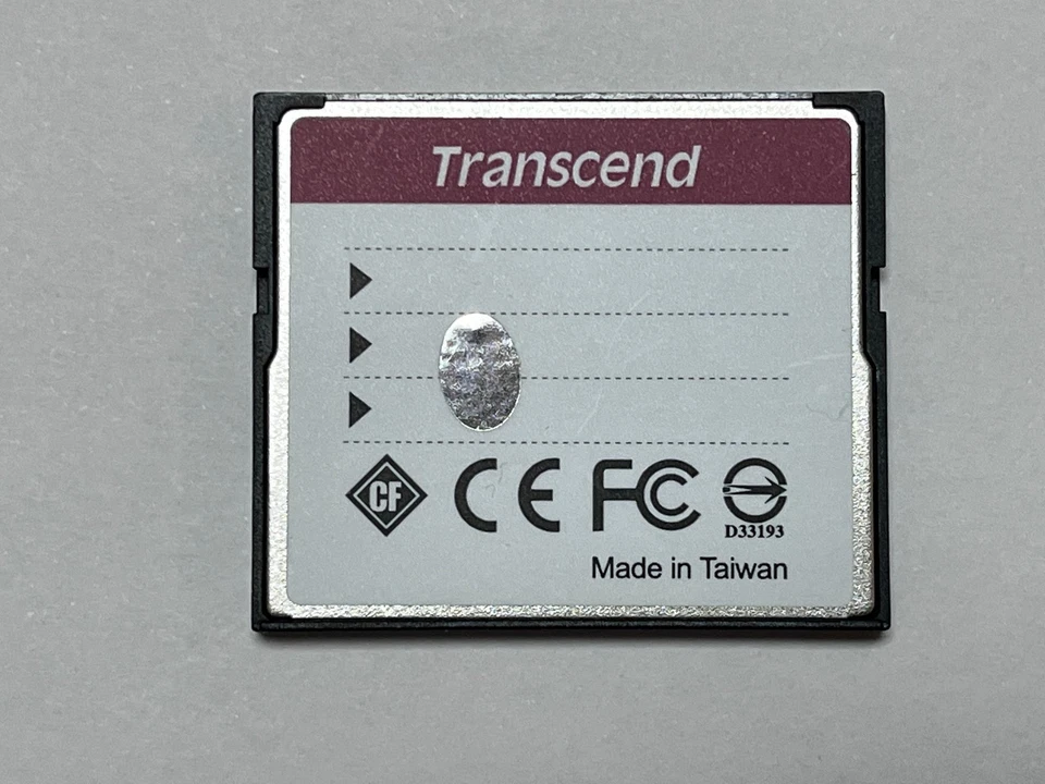 New Original Transcend CompactFlash CF200I  2GB Industrial Grade 220X CF Card - Image 4 of 4
