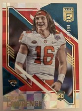 2021 DONRUSS ELITE TREVOR LAWRENCE RC ROOKIE #’d 339/399 Jaguars!