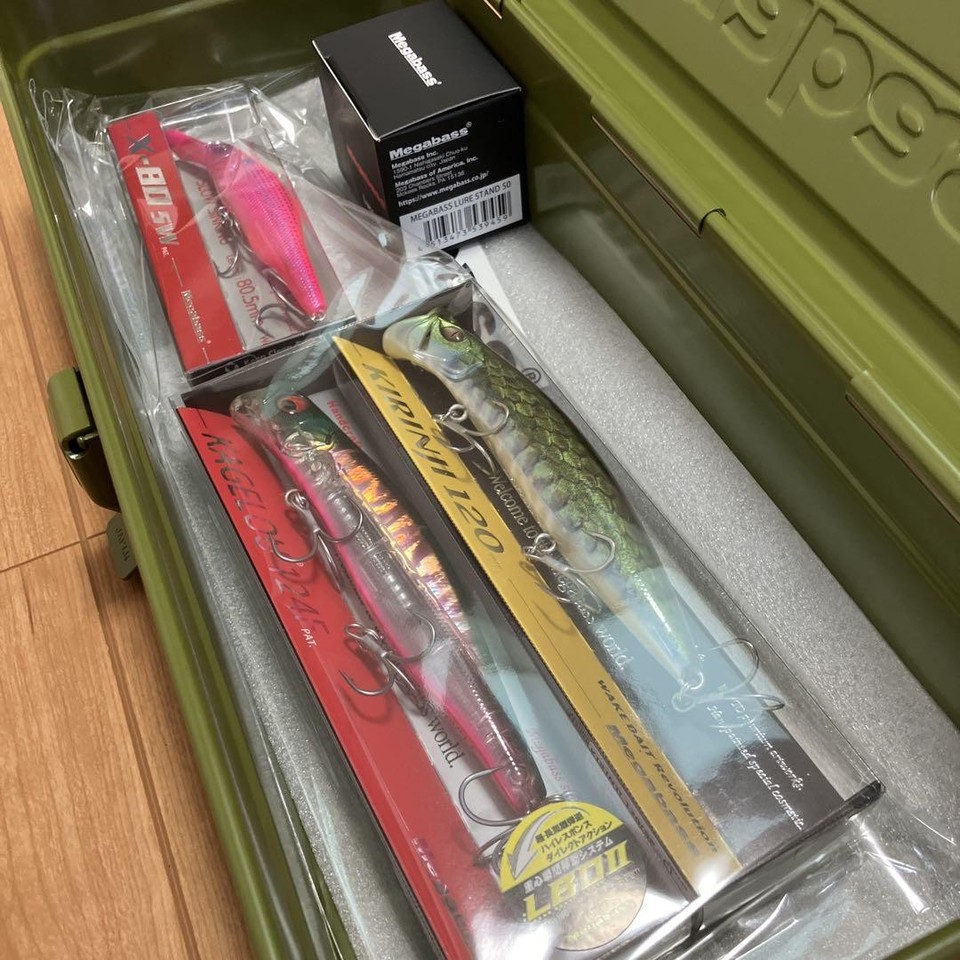 Leurre De Pêche Megabass Lucky Bag #50823a - Marque Kirinji, Couleur Rouge, Neuf (voir Détail)