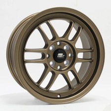 16x7 Mst Suzuka 4x1004x114.3 40 Matte Bronze Wheels Rims Set4 73.1