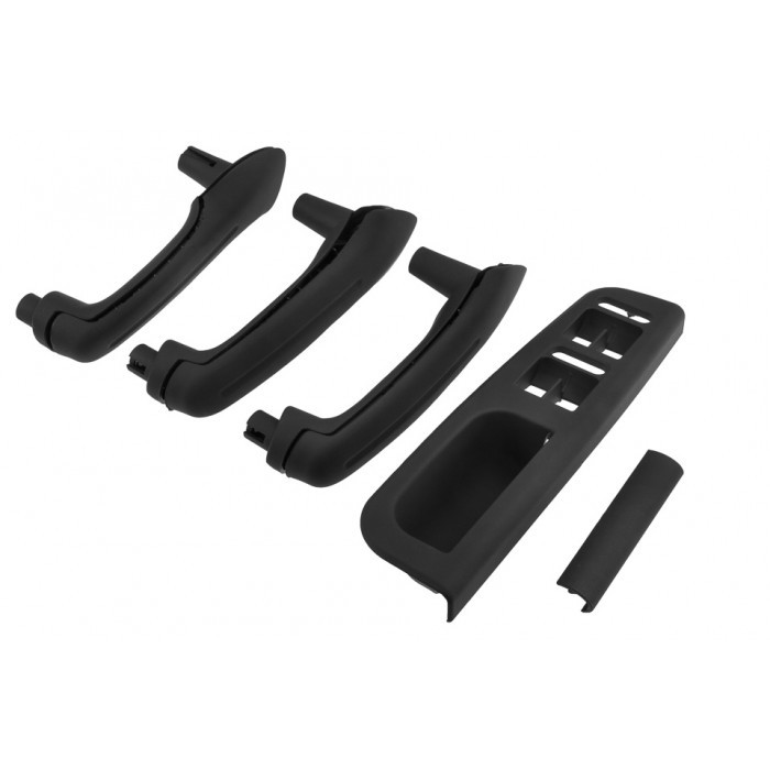 Kit poignée de porte intérieure pour Golf IV et Passat noire