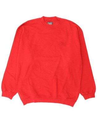Think Pink Herren Sweatshirt Pullover XL Rot Baumwolle BB05