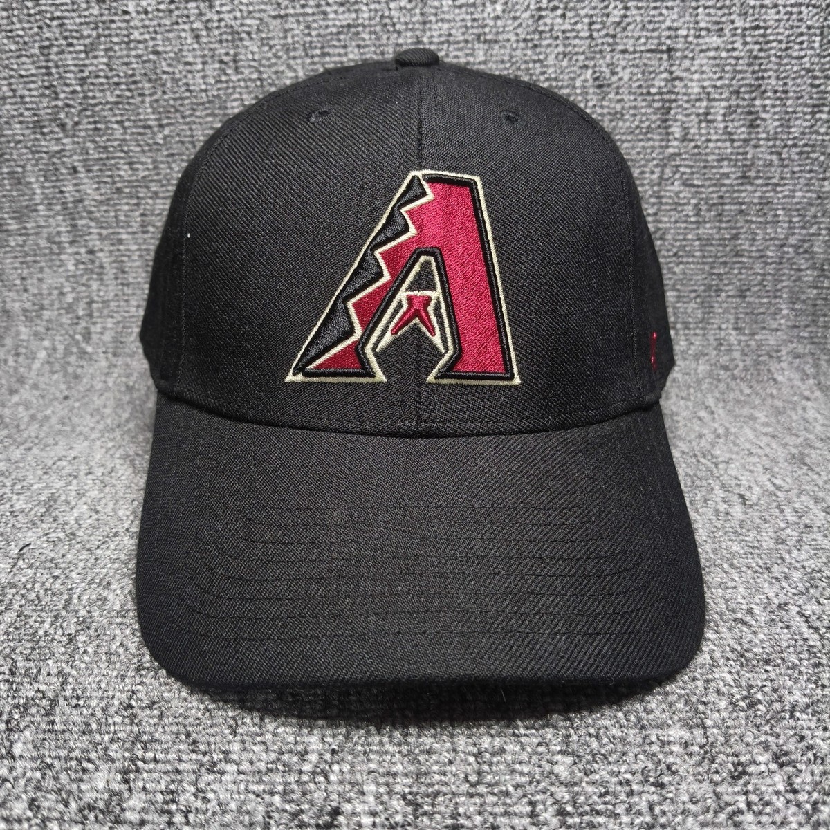 '47 Brand Arizona Diamondbacks MLB Black Snapback Hat Curved Brim Cap