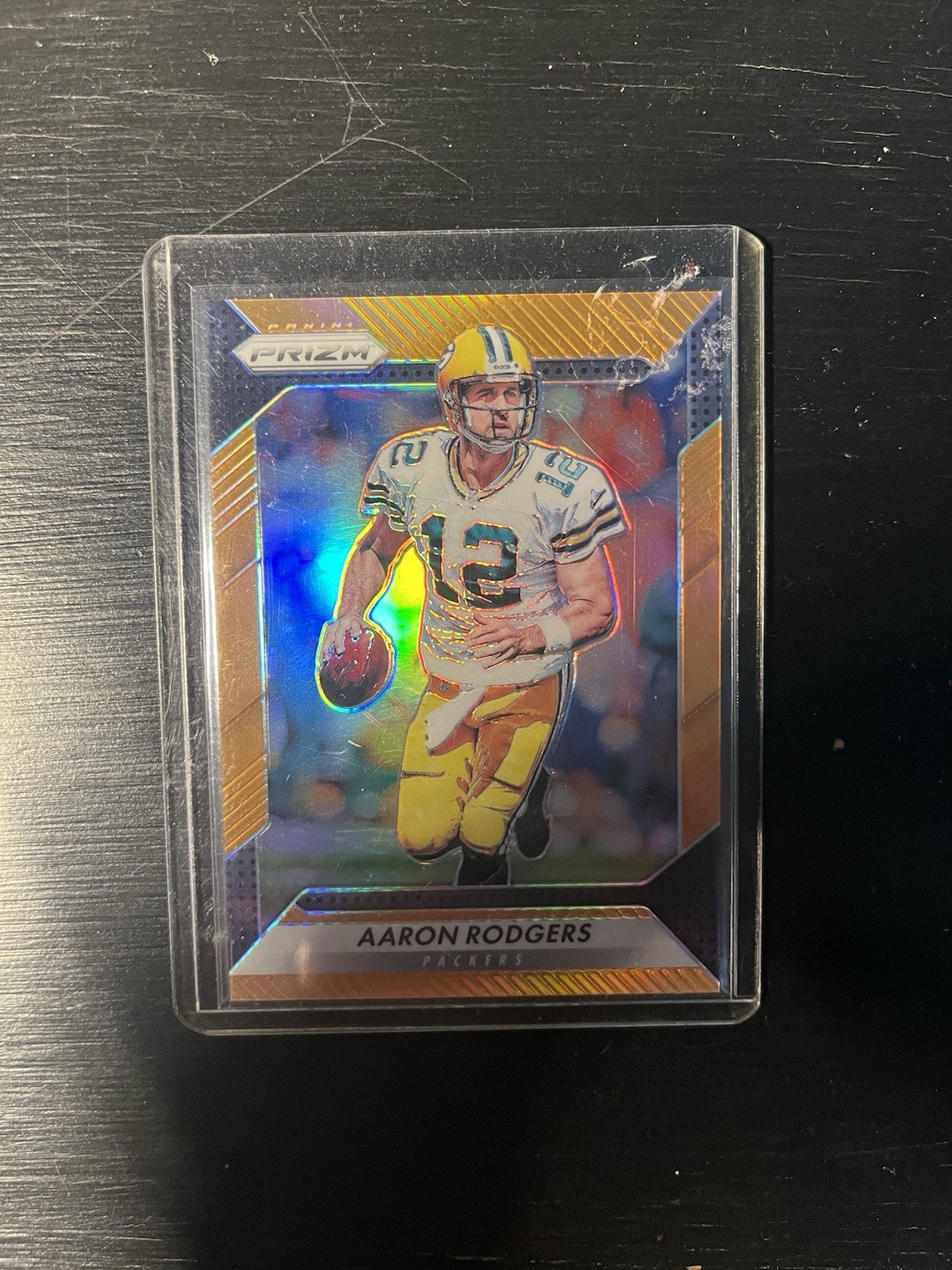 2016 Panini Prizm - Aaron Rodgers #89 Orange Prizm /299