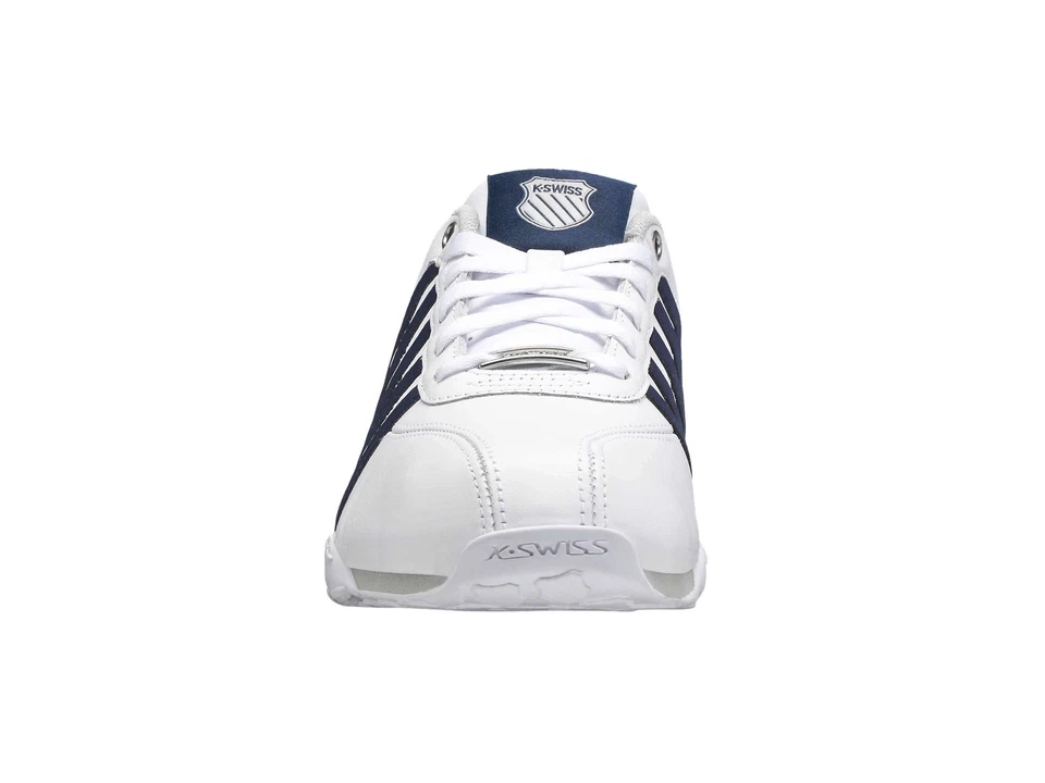 K-Swiss ARVEE 1.5 Herren Weiß Sportschuhe Leder Sneaker Logo 02453-900-M - Bild 4 von 4