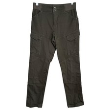 Duluth Trading Co Womens Fire Hose Flex Shift Slim Leg Pants Size 10 Workwear