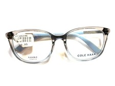 Cole Haan Eyeglasses Frames CH5044 400 BLUE FADE Gray Square Full Rim 52-17-135