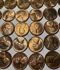 Lincoln Wheat Cent Lot - 1 Roll Mixed 50’s (50 Coins) BU Roll d