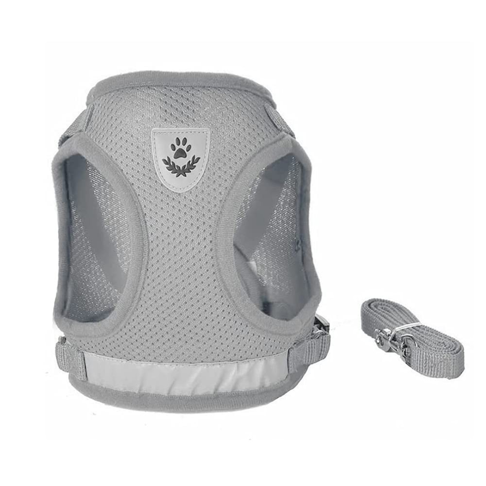 Dog Harness and Leash Set for Walking, Soft Mesh Adjustable Easy Control Lightwe