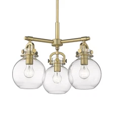 Innovations Lighting 410-3CR-16-20 Newton Sphere Pendant Newton