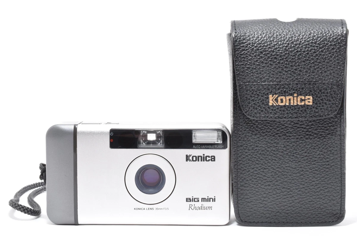 フィルムカメラ Konica BIG mini Rhodium Lomopedia: Konica Big Mini · Lomography