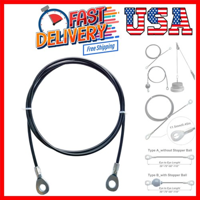 #ad #ad Fitness Gym Replacement Cable Heavy Duty 5mm Steel Wire Rope for Home Gym Ca... $14.95