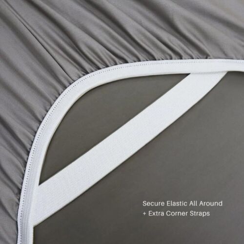 Made in USA- Low Profile Sheet Set (6"-10") Cotton 608 Thread Count Bed Sheets - Picture 3 of 8