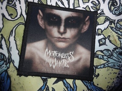 Motionless in White Patch Aufnaher Kutte Metalcore gothic Industrial Nu Metal *