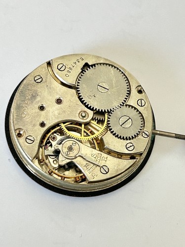 Omega Taschenuhr werk 43mm defekt Projekt für Bastler werk ohne Funktion (J56) - Bild 5 von 7