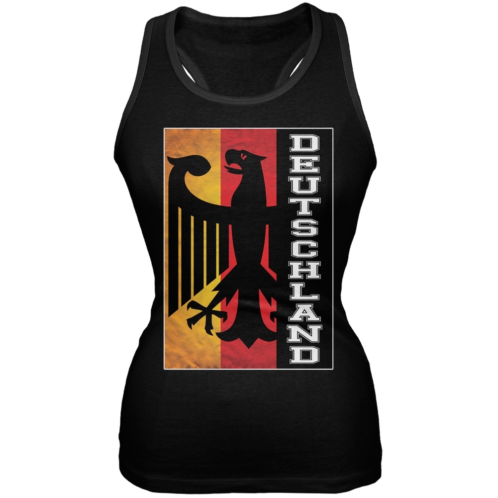 FIFA - Germany Eagle Silhouette Black Juniors Tank Top | eBay