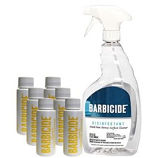 BARBER SALON BARBICIDE BULLET DISINFECTANT CONCENTRATE REFILL SPRAY BOTTLE