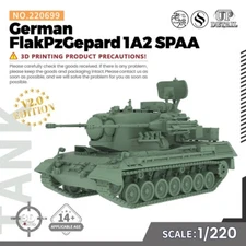 SSMODEL SS220699 1/220  Military Model Kit German FlakPzGepard 1A2 SPAA