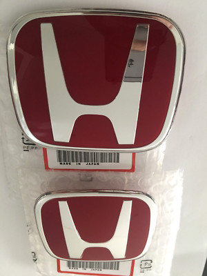 Honda LOGO Emblem Front Rear Steering Wheel CRV CR-V City Civic Fit Jazz Accord Brand Logo I4133338779